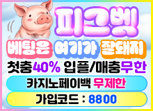 베팅은 여기가 잘돼지!