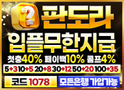 국내 탑메이저판도라